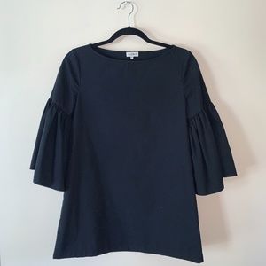 SUNO Shirred Sleeve Tunic